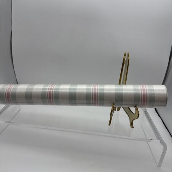 Vintage Pre-Pasted Vinyl 56 Sq Ft by Kingfisher 24161 Batch 0041 Denmark Stripe - Picture 7 of 7